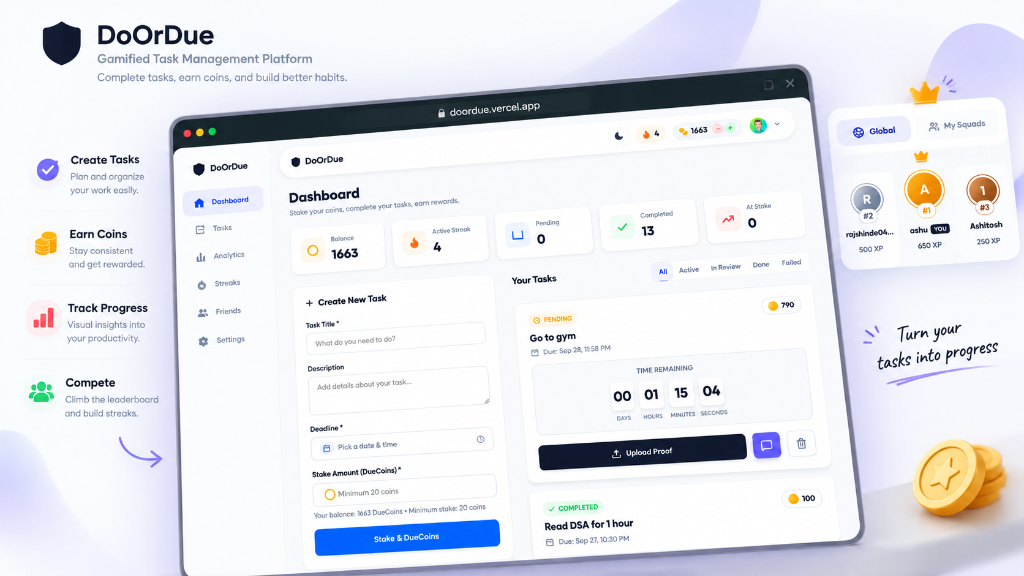 Screenshot of DoOrDue